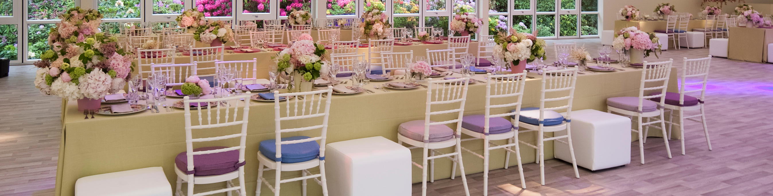 Hire everything you need to create stunning looking tables at your event
